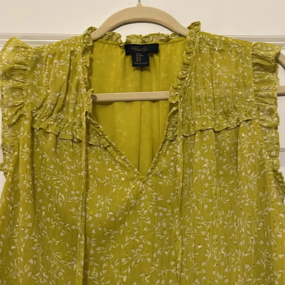 Rachel Roy sleeveless top blouse size medium - Picture 3 of 5